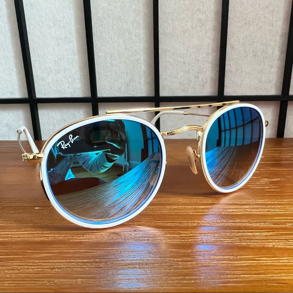 Original Ray-Ban Round Double Bridge Sunglasses